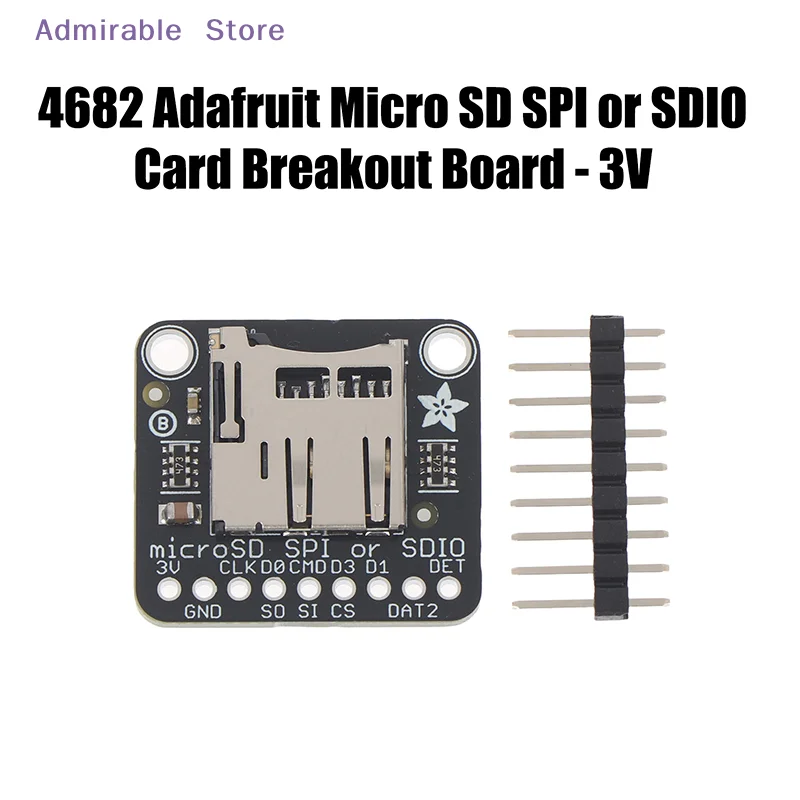 w4682 Adafruit  SPI Or SDIO Card Breakout Moudle Branching Board 3V Only