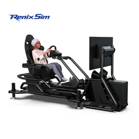 Renixsim GT Racing Simulator 4 Axis Sim Racing Cockpit Dynamic Driving Car Gaming Chair Seat