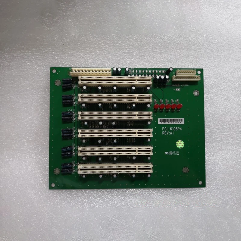 Hot For Advantech Industrial Computer Backplane 6-slot PCI Backplane PCA-6106P4 Rev: A2