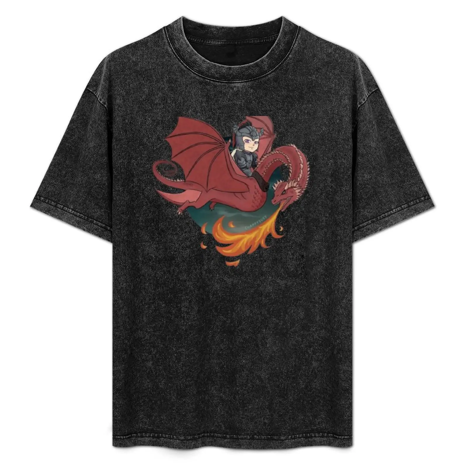 Daemon and Caraxes T-Shirt man t shirt new gifts and t-shirts anime clothes Short sleeve tee men
