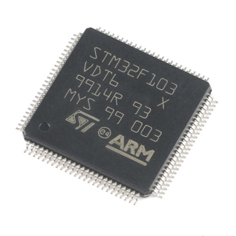 Original STM32F103VDT6 LQFP-100 ARM Cortex-M3 32-bit microcontroller MCU