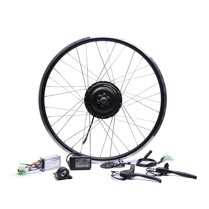 Electric Bicycle Bicicleta 36v350w Front/rear Electric Bike Conversion Kit Brushless Hub Motors 20'' 26'' 28''