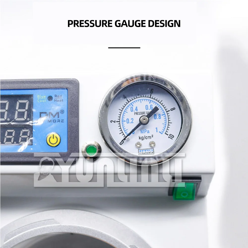 220 فولت 110 فولت مختبر الأسنان التلقائي الضغط البوليمر علاج وعاء الضغط البوليمرائزين الامتزاز سيليكون المطاط إصلاح 2025 جديد