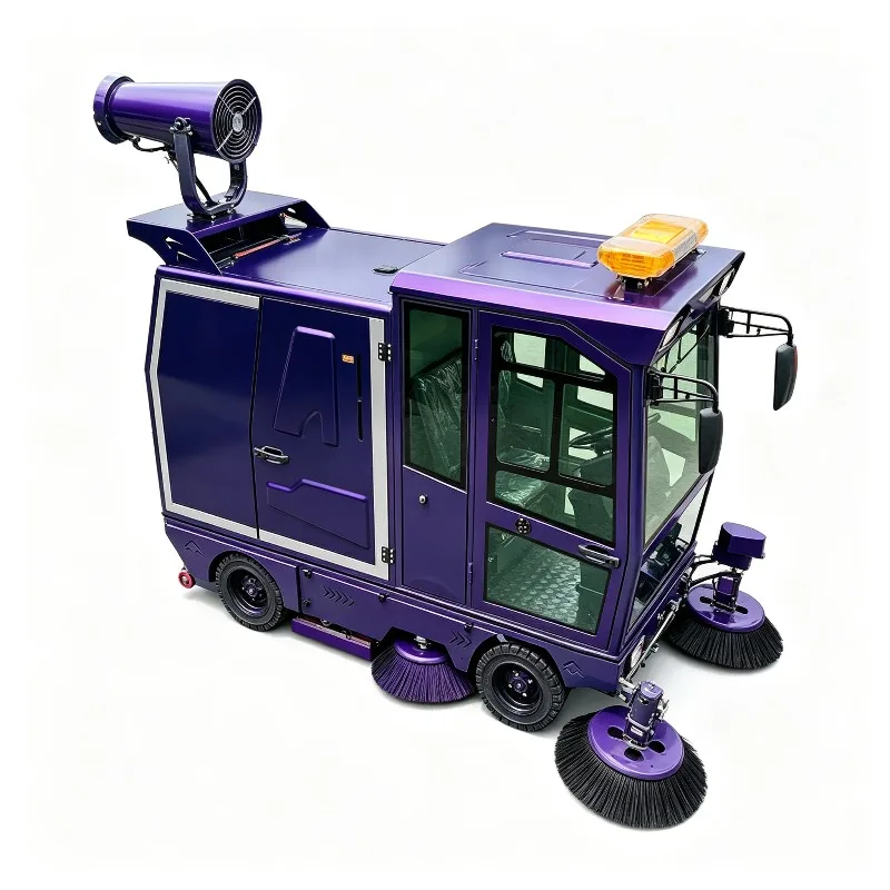 Customized Ride On Road Sweeper Street Cleaner Industrial Vacuum Sweeper Machine Asphalt Brush Electric Sweepering Cleaner
