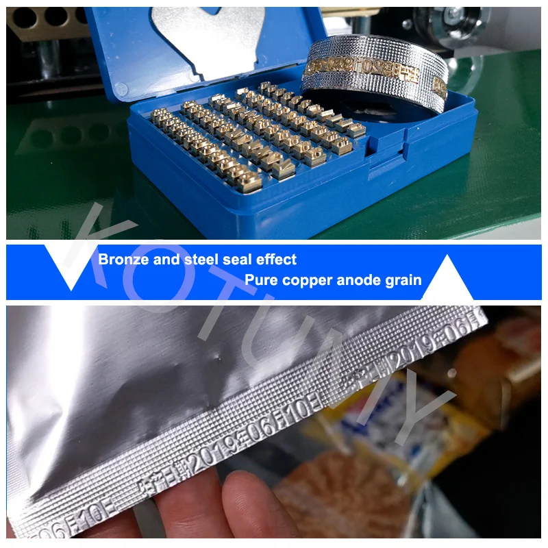 Automatic Continuous Sealing Machine Pouch Film Impulse Sealer Heat Plastic Auto Successive Bag Sealing Machine FR900