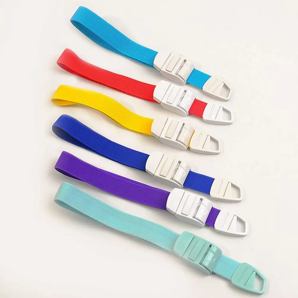 3Pcs 40Cm Elastic Quick Release Emergency Tourniquet Set for Outdoor Aid Buckle Tourniquets Random Color