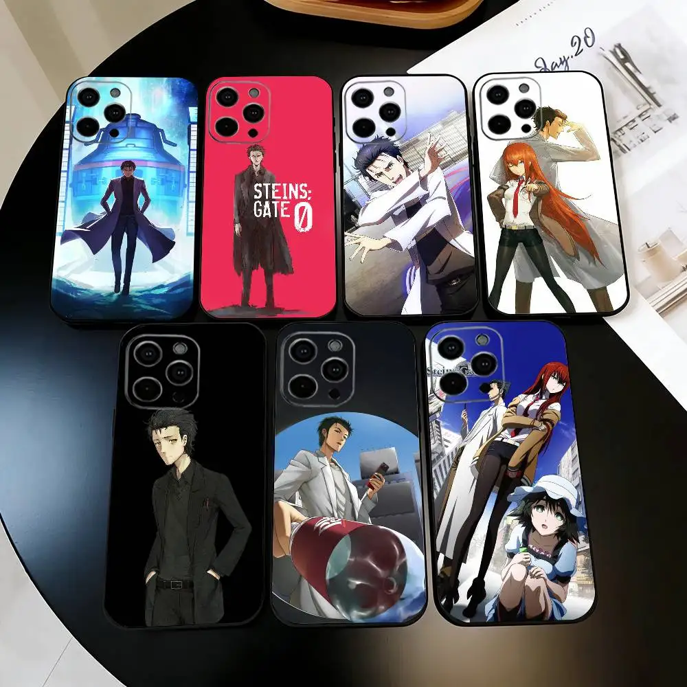 

STEINS R-Rintaro O-Okabe GATE Phone Case Silicone Soft For IPhone 17 16 15 14 13 12 11 X XR Plus Pro Max Plus