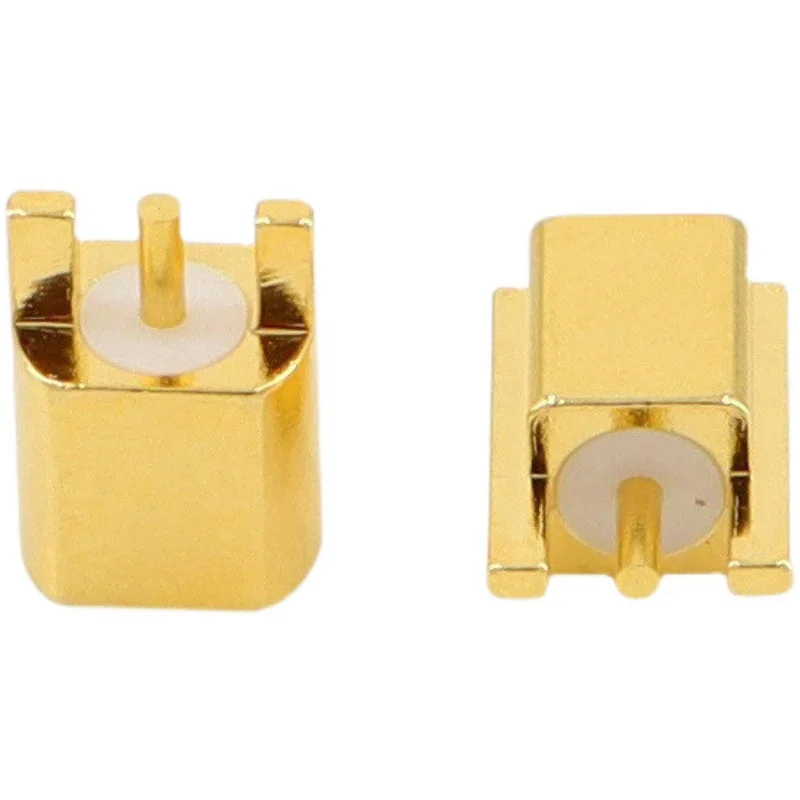 

5PCS MCX base MCX-KEF chip sinking plate antenna base three pin PCB circuit board welding MCX RF connector