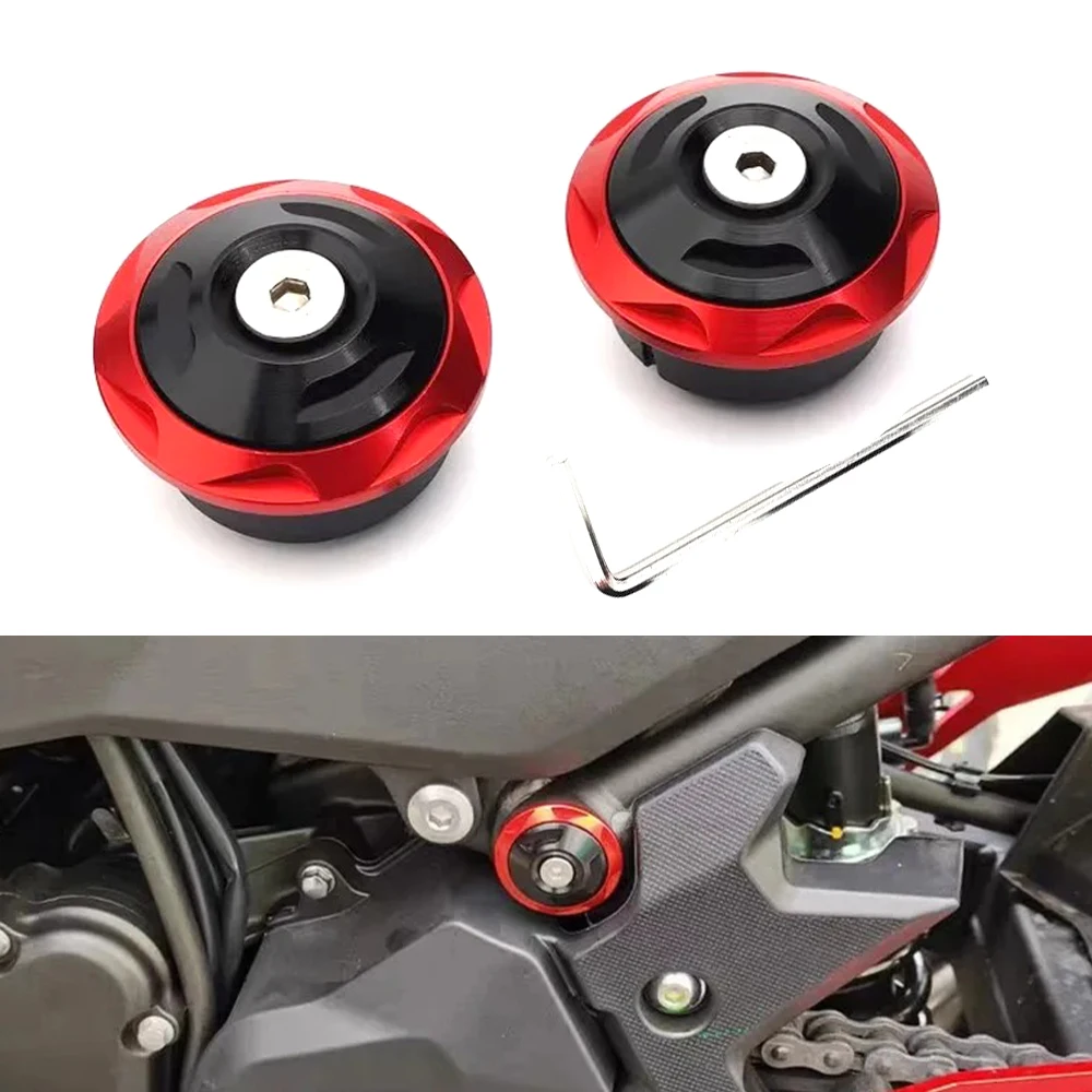 

Для Kawasaki Ninja 500 400 250 ABS KRT Z500 Z400 2018-2025 Ninja 500 SE аксессуары для мотоциклов заглушки для отверстий в раме декоративная крышка