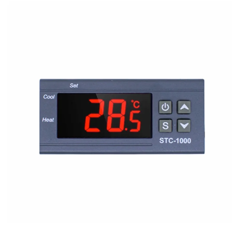 Digital Temperature Controller Thermostat Thermoregulator for incubator Relay LED 10A Heating Cooling STC-1000 12V 24V 100V-220V