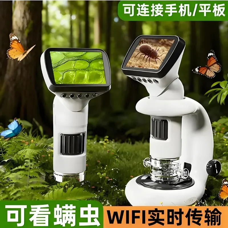 for Learn Youma Kids Electron Microscope STEM Educational Toys for Primary School Students WIFI HD Digital Microscope Small