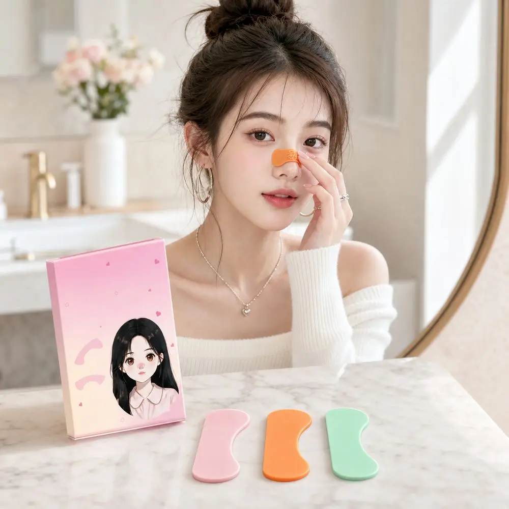 Silicone Nose Shaping Strips Nose Tip Lifting Physical Shaping Nose Contouring Strips Nose Bridge Contouring Glue Not Included