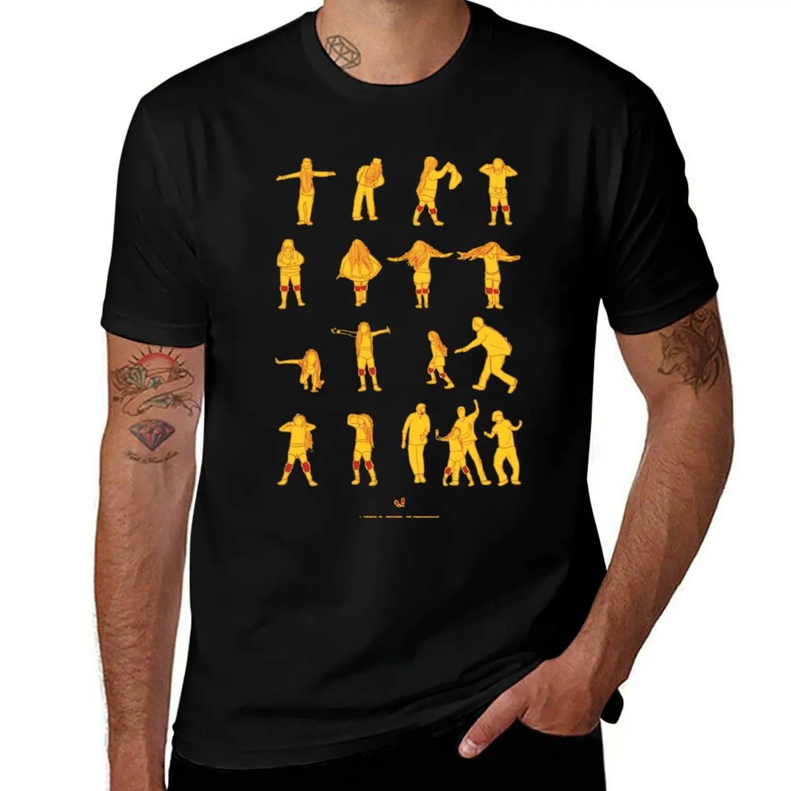 Little miss sunshine pattern T-Shirt Big and Tall Casual T-Shirt