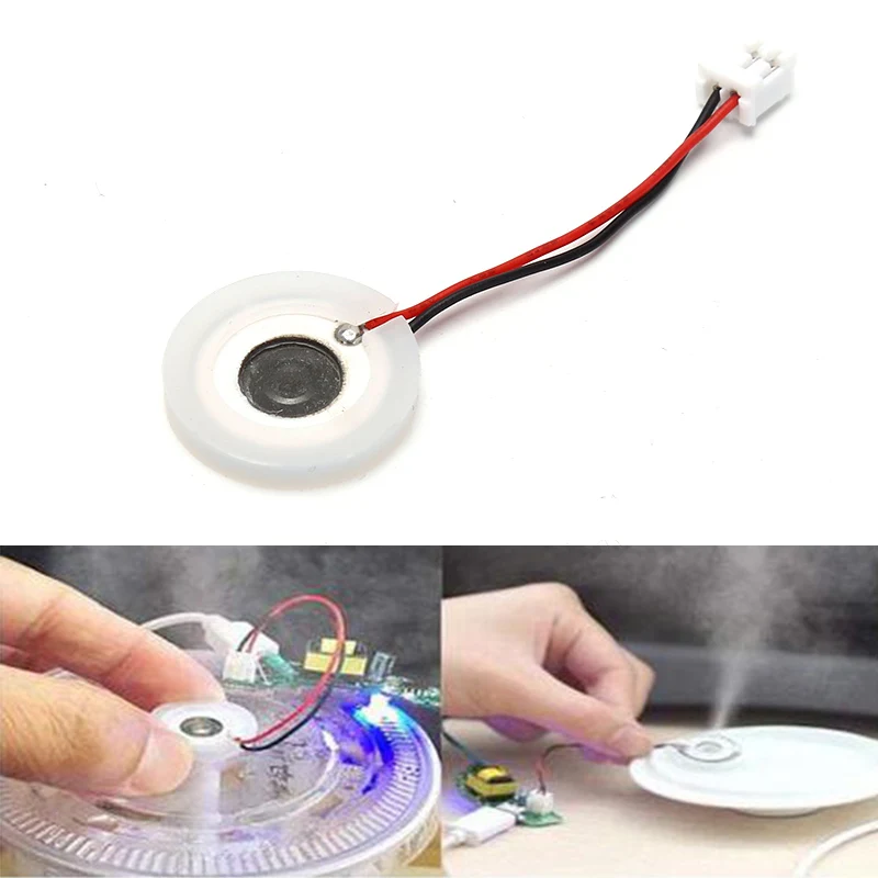 1/2pcs D16/D25mm 108KHz Ultrasonic Mist Maker Atomizing Transducer Ceramic Humidifier