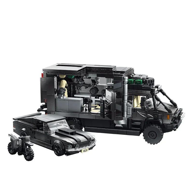 12go 95003 Uni RV Moke Off-road Tractor Truck Building Blocks Assembly Toy Set for Boys 2135pcs - view 5