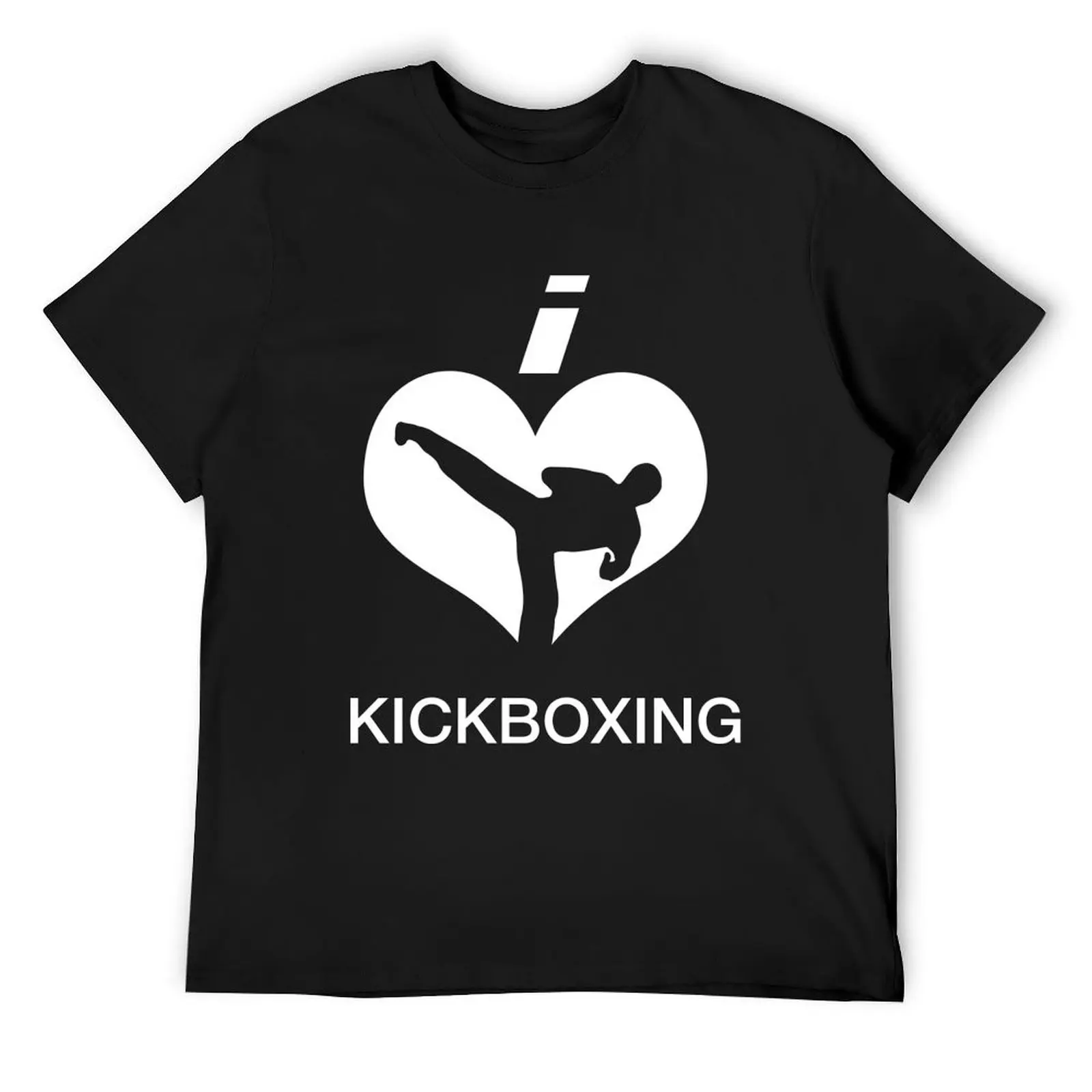 

I LOVE KICKBOXING T-Shirt kawaii clothes man t shirt boys whites designer shirts men tshirt