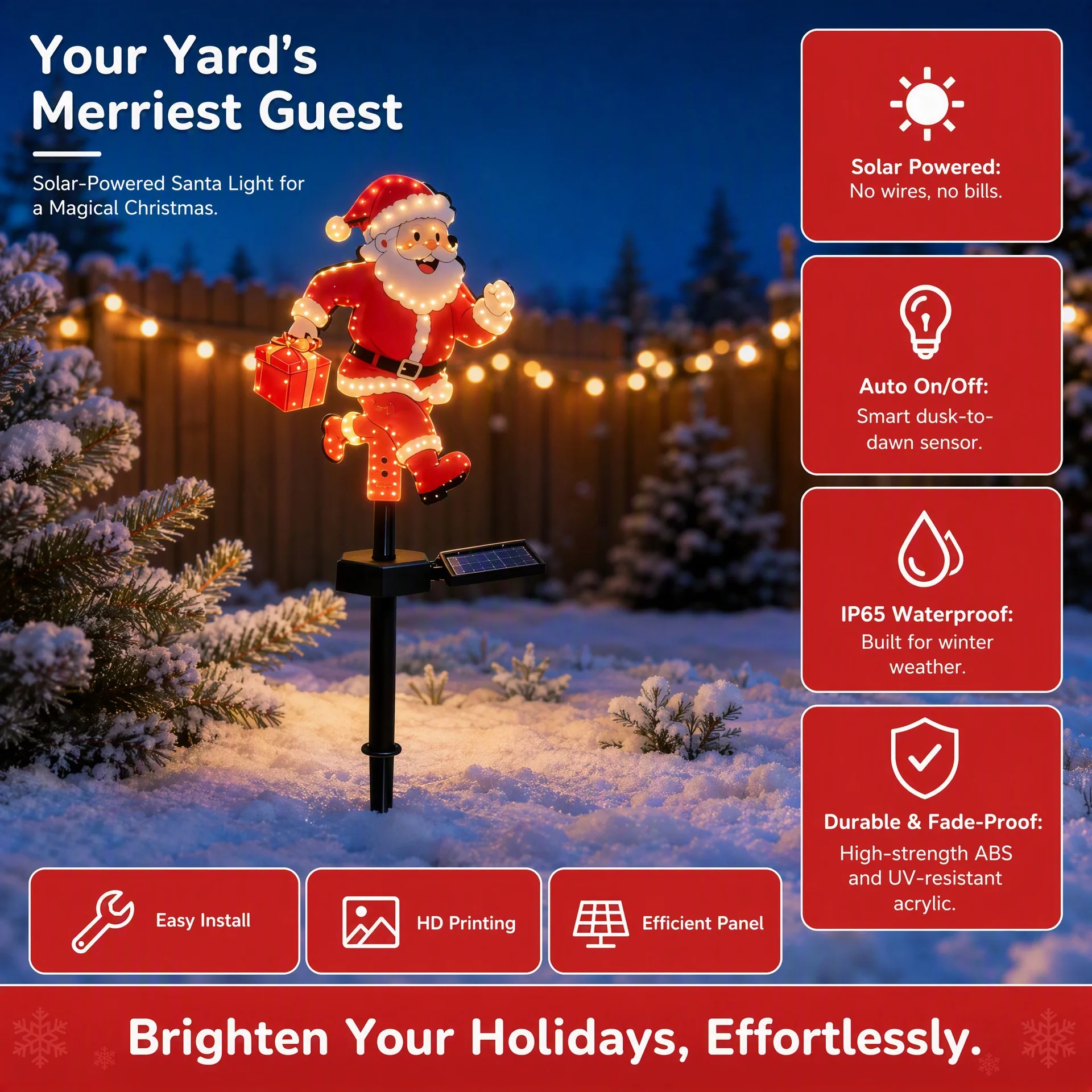 Christmas Lights Outdoor Solar - Solar Garden Light Dusk To Dawn review and price