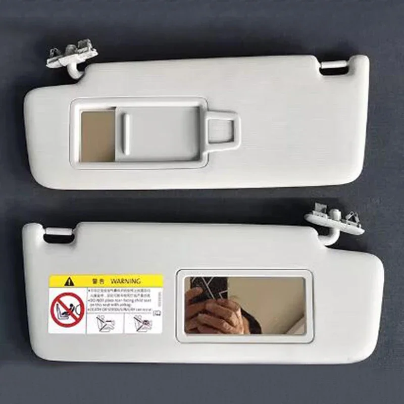 1/2Pcs Car Sun Visor with Mirror For Skoda Octavia For Skoda Octavia/For Xinrui/For Volkswagen Jetta/For Santana 2013-2018