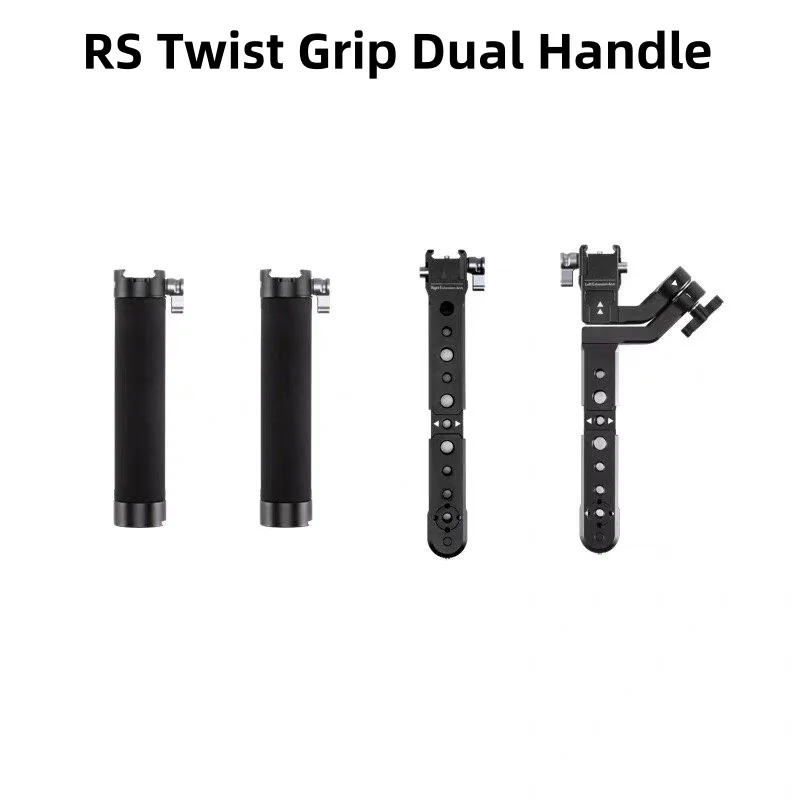 

DJ RS Twist Grip Dual Handle for DJI RS 3 Pro/RS 3/RS 2 DSLR and Cinema Cameras, Automated Axis Locks