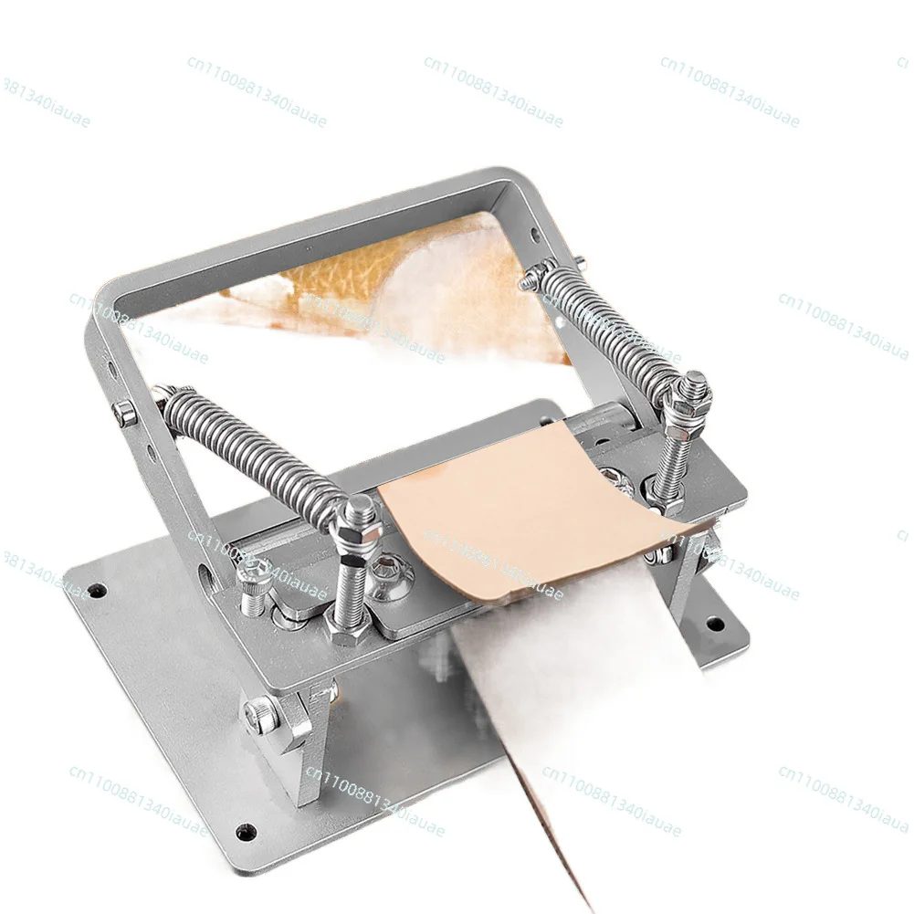 Art Leather Tools DIY Vegetable Tanned Leather Peeling and Thinning Machine, Shovel Peeling and Edge Thinning