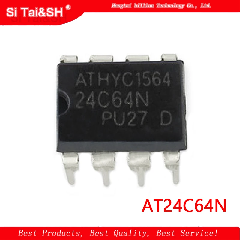 10pcs/lot  AT24C64N AT24C64AN 24C64 24C64AN AT24C64  Waterproof shell