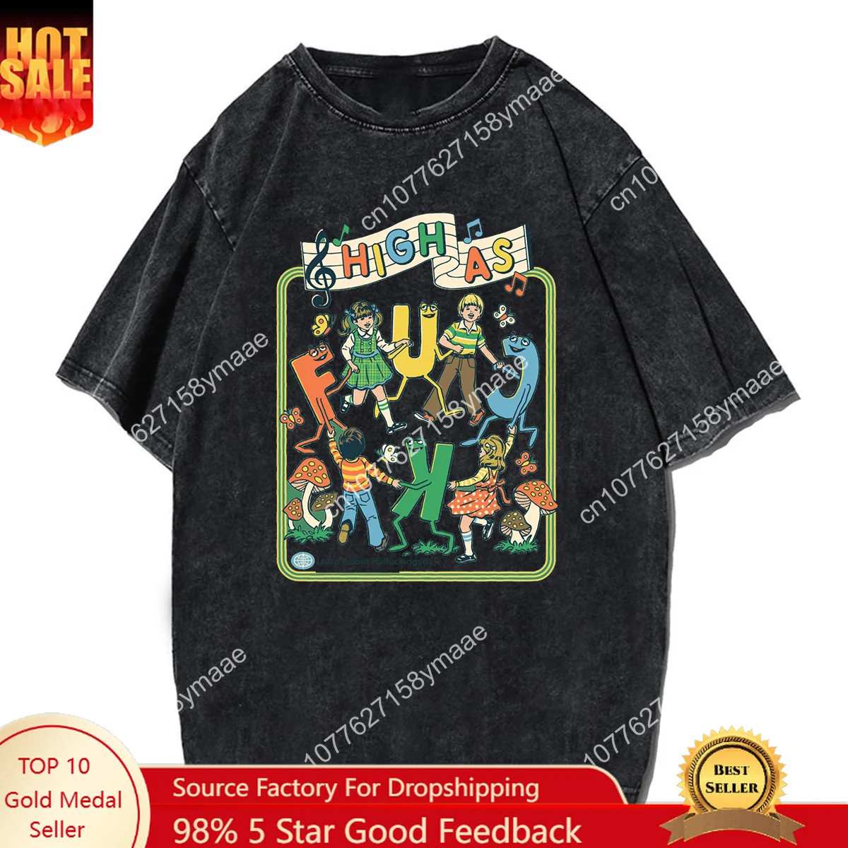 

New High AF Tshirt Summer T Shirt Men Women Unisex Y2K T-shirt Clothing Top Tee