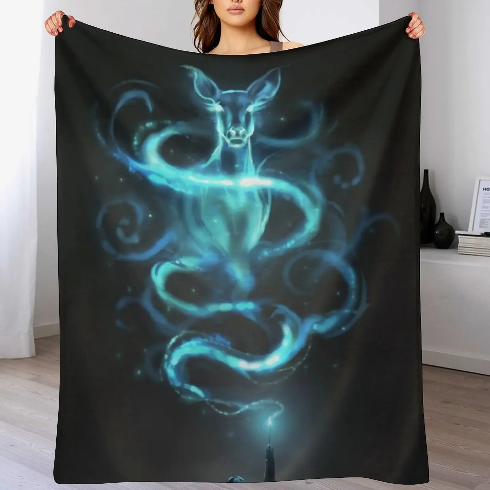 expectopatronum Throw Blanket anime Summer Beddings Blankets