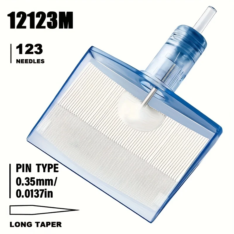 Large Magnum Tattoo Cartridge Needles 12123M1 12123RM 10143M1 10143RM 0.30/0.35mm Long & Medium Taper Big Area Shading Tattoo