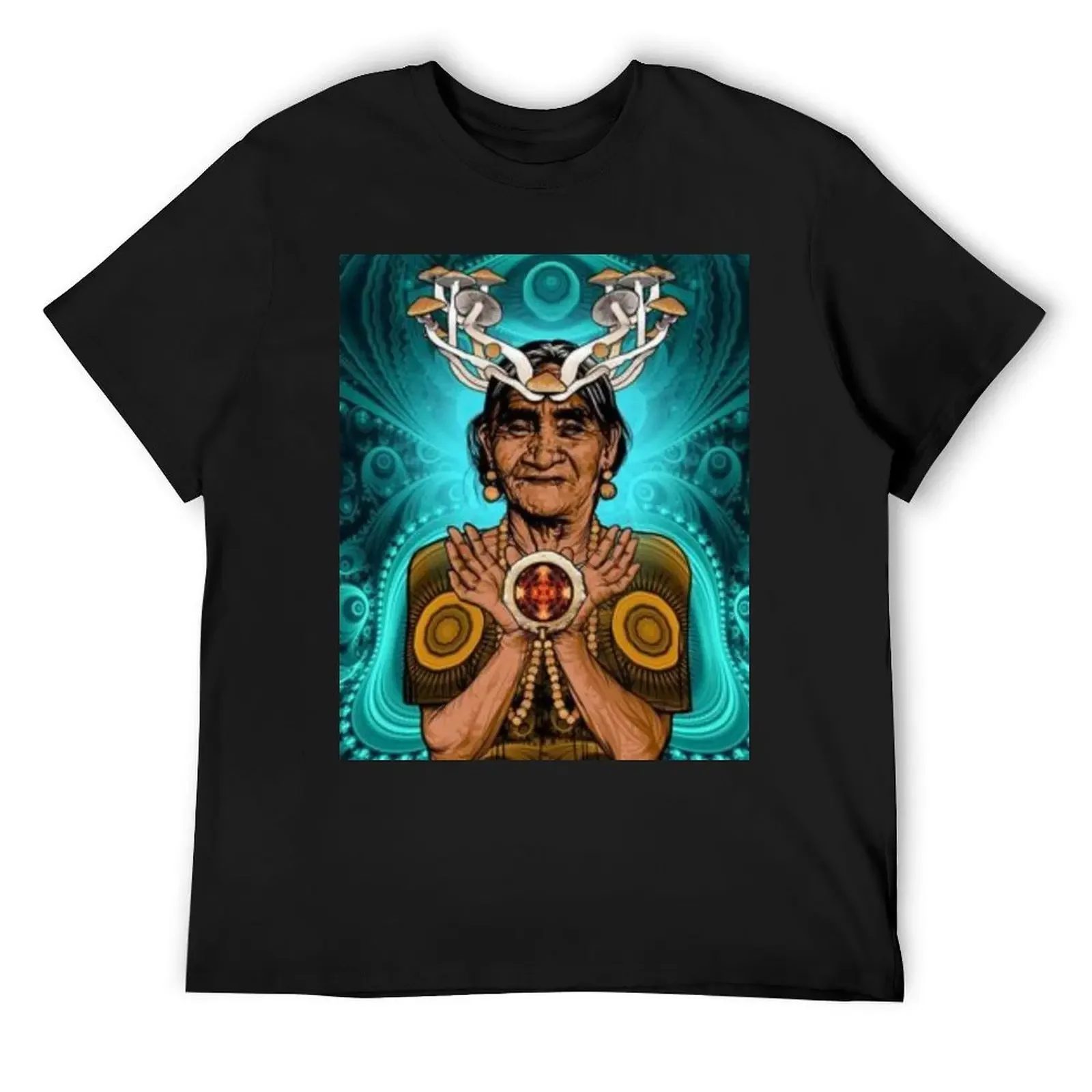 

Maria Sabina Spiritual Medicine T-Shirt tees fashion shirts custom t-shirts mens white t shirts