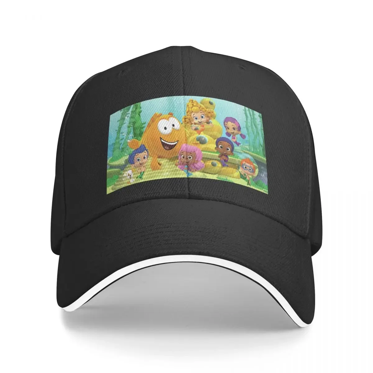 

New Bubble Guppies Company Baseball Cap Hat Man For The Sun sun hat Beach Hat For Women 2023 Men's