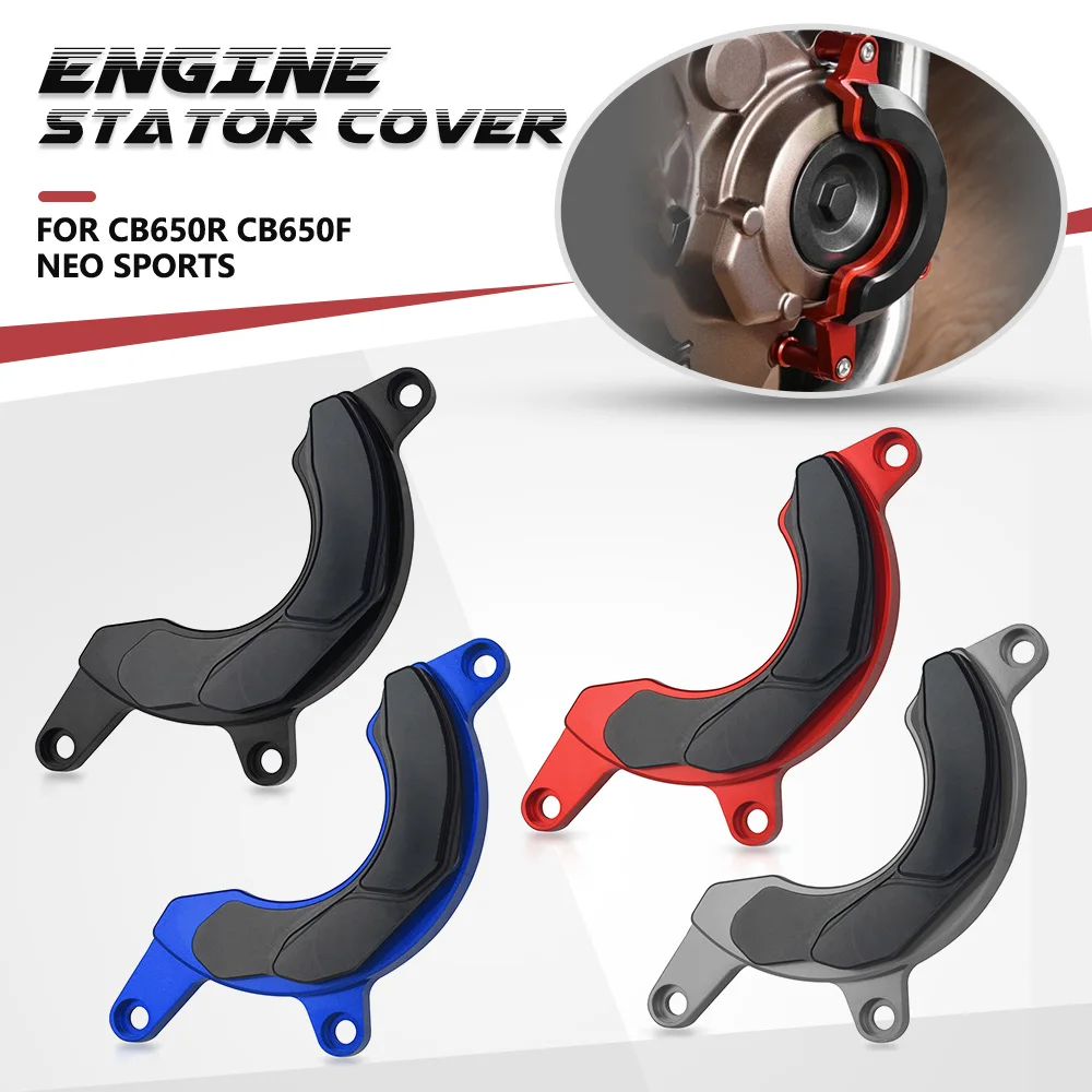 

For HONDA CB650R CB650F CB 650R 650F Neo Sports CNC Right Engine Stator Clutch Cover Protective Case Slider Guard Protector