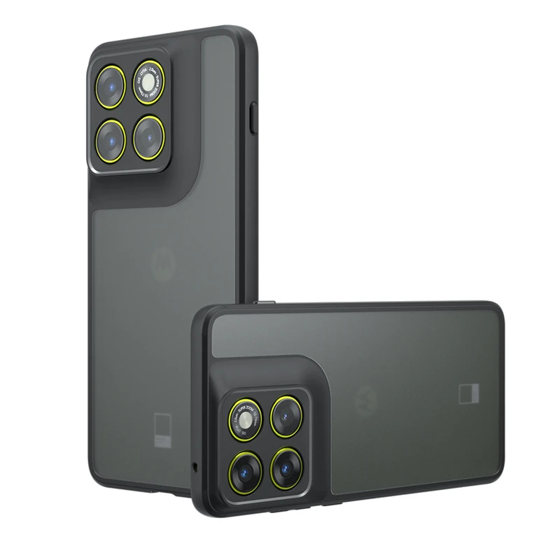 حافظة هاتف شفافة غير لامعة لهاتف موتورولا إيدج 70 حافظة ماتي PC غطاء خلفي كامل لهاتف موتو إيدج 70 حافظة لهاتف موتو إيدج 70X70 اير #6