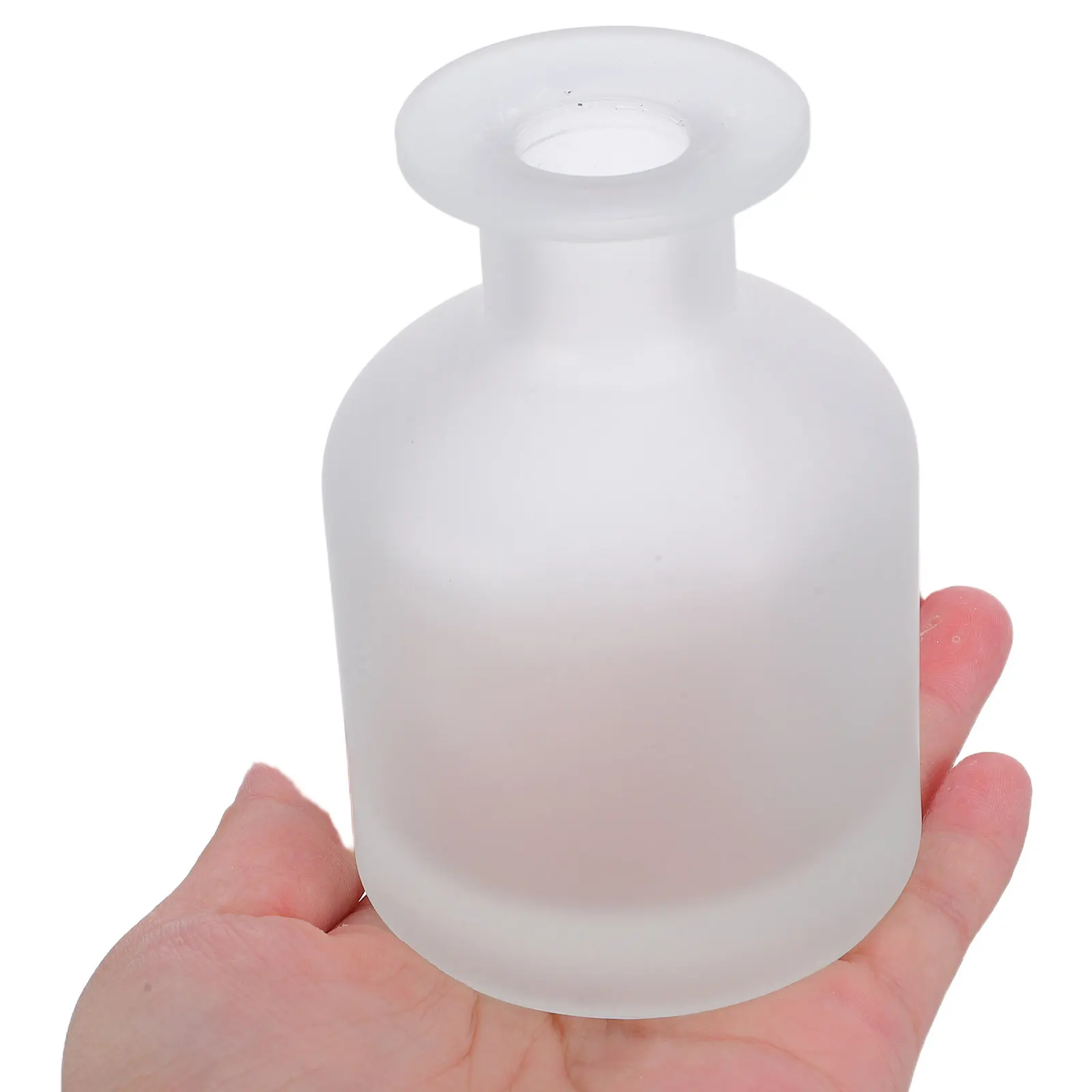 

2 шт. стеклянные диффузорные бутылки цилиндрической формы, пустые, многоразовые, для ароматических масел и эфирных масел