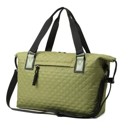 Bolso de mano de gran capacidad para hombre y mujer, bolsa de mano informal, ligera y duradera, de viaje, sólido, para gimnasio