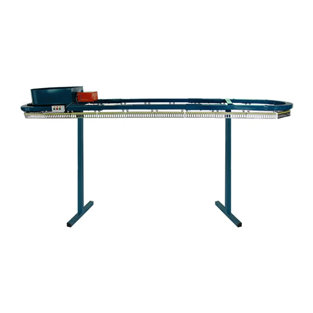 

Quick Sorting Labor-Saving Industrial Durable O-Type Clothing Conveyor For Laundry