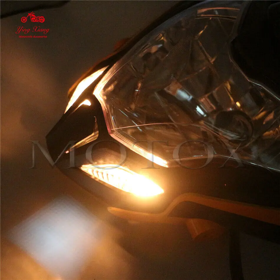 Motorcycle Led Head Light Lamp Fit for BAJAJ Pulsar 150 200 PULSAR150 PULSAR200 Headlight Headlamp Assembly Turn Signal Fender