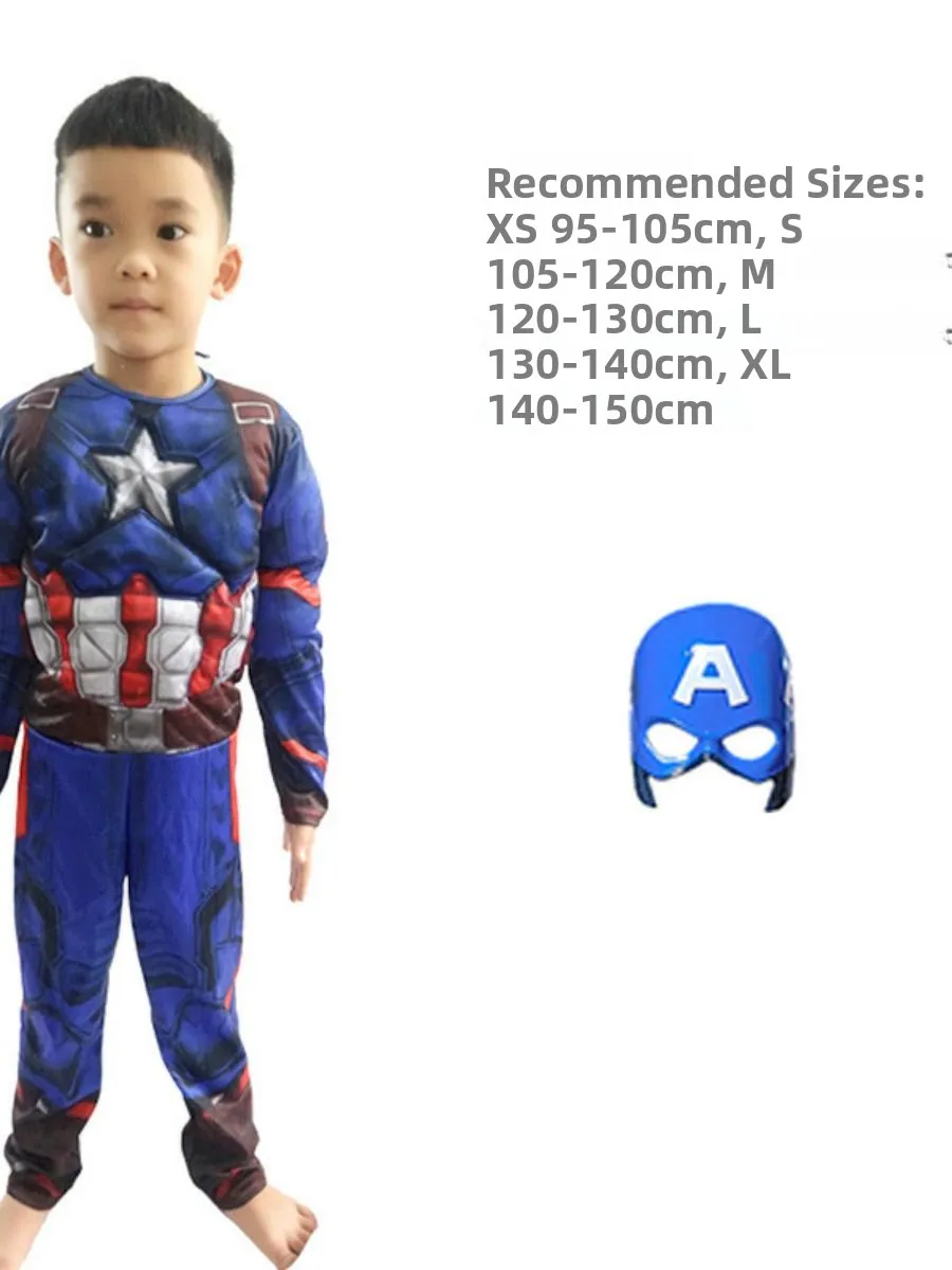 مجموعة قناع Loween Glow-in-the-k Accory الرجل الحديدي Transformeren العملاق للأطفال مجموعة كاملة من الزي الإنجليزي...