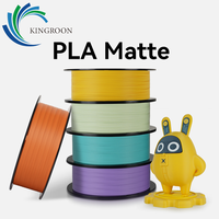 KINGROON 3D Printer Filament PLA Matte Filament 1.75mm 1KG 2KG 3KG High Precision No Bubbles 3D Printer Materials