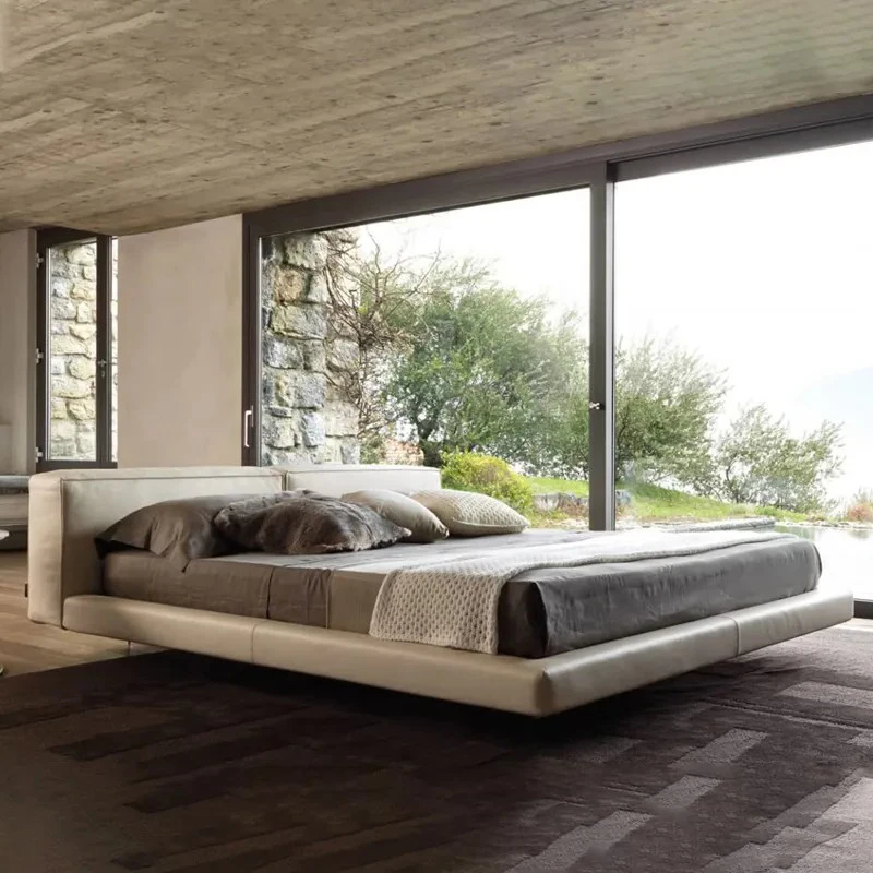 

⁕yHome Morden Customized Bedroom Furniture Set Indoor Luxury High Quality Bed Double Bed Set Full Size