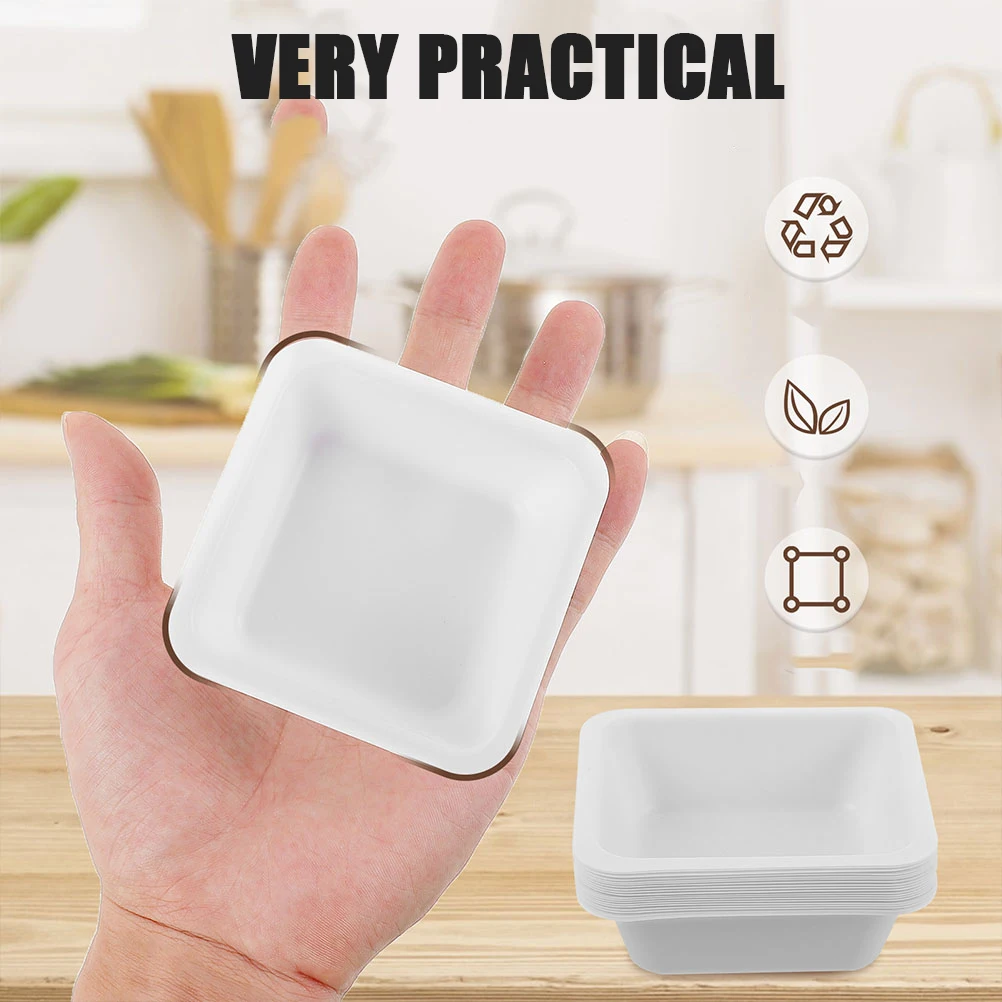

20pcs Weighing Dish Plate 250ML Plastic Boats for Labs Laboratory Supplies Chemical Resistant Static Free Smooth Surface