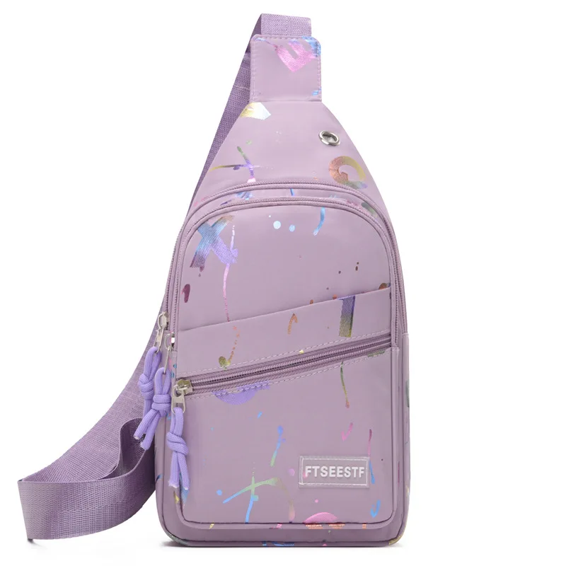 New Women's Chest Bag, Simple and Lightweight Mobile Phone Bag, Multi-layer Shoulder Bag, Portable and Practical Crossbody Bag - view 5