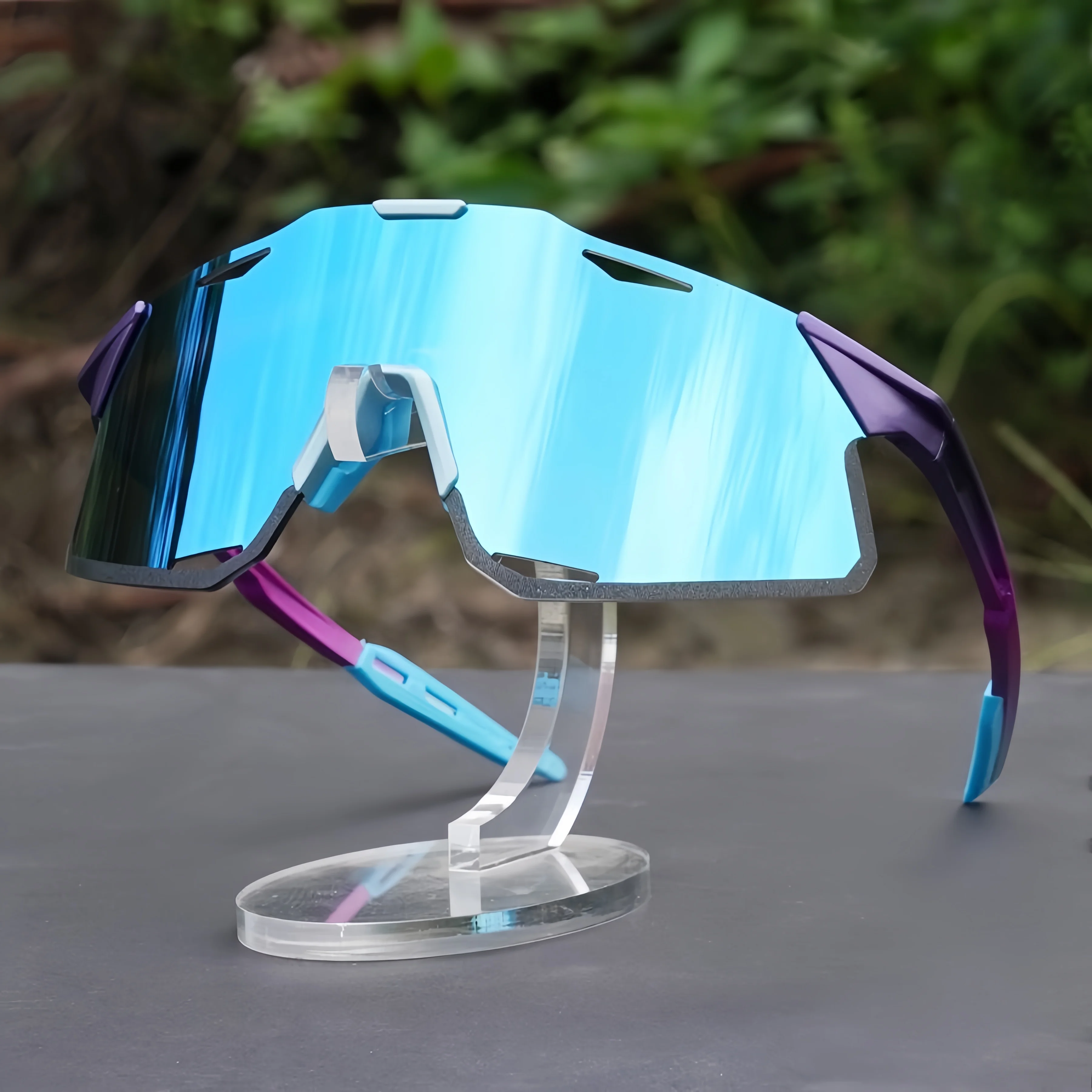 

Luxury Brand Cycling Glasses Motocross and Windproof Goggles S5 UV Protection Running Fishing Outdoor Sports Sunglasses Gifts