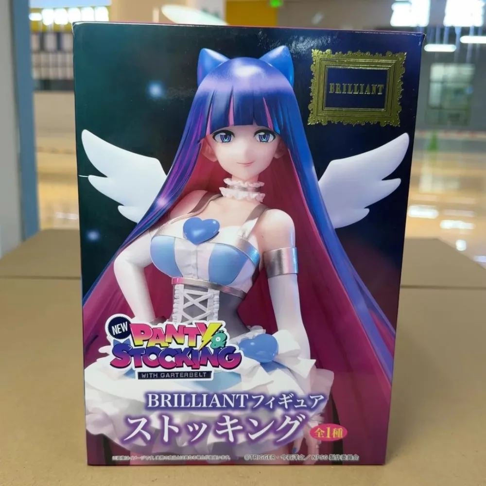 In Stock System Service Original Genuine Anime New Panty Stocking with Garterbelt Panty Anarchy 21cm Model Toy Brilliant Figure view 6