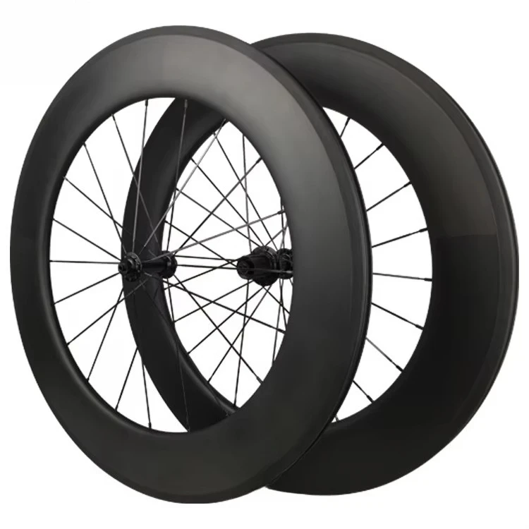 

Chinese Carbon Wheel 88mm Bike Wheels Clincher 25mm Width Rim Brake/v Brake Carbon Wheelset