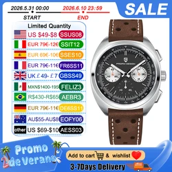 PAGANI DESIGN 2026 NEW Turtle Back Chronograph 1782 Watch for Man Fashion Men's Quartz Watch Luminous relogios masculino