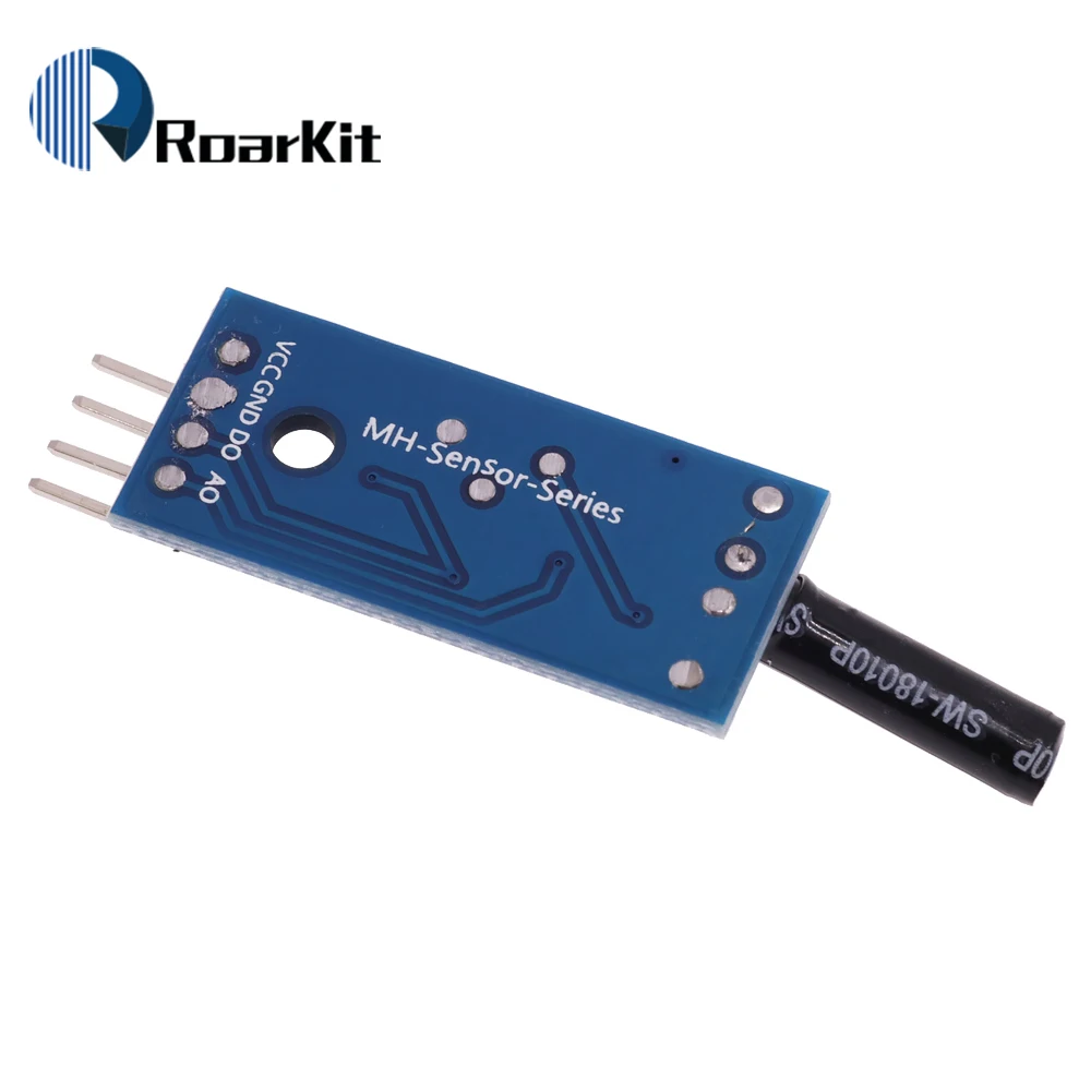 5/10/20PCS Vibration Sensor Module Normally Opened Type SW18010P Vibration Switch Alarm Sensor Module for Arduino