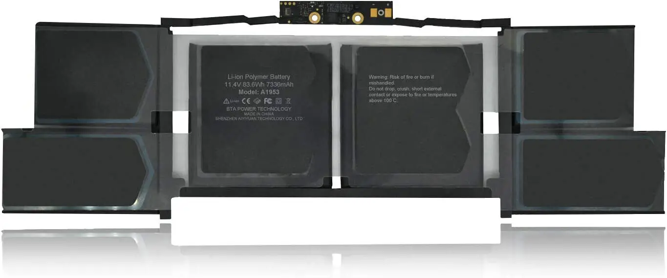 Biterson A1953 A1527 A1965 A1331 A1406 Battery For Macbook Air Pro 11 12 13 13.3 15 Inch Retina Unibody Batteries 2009-2019 Vers