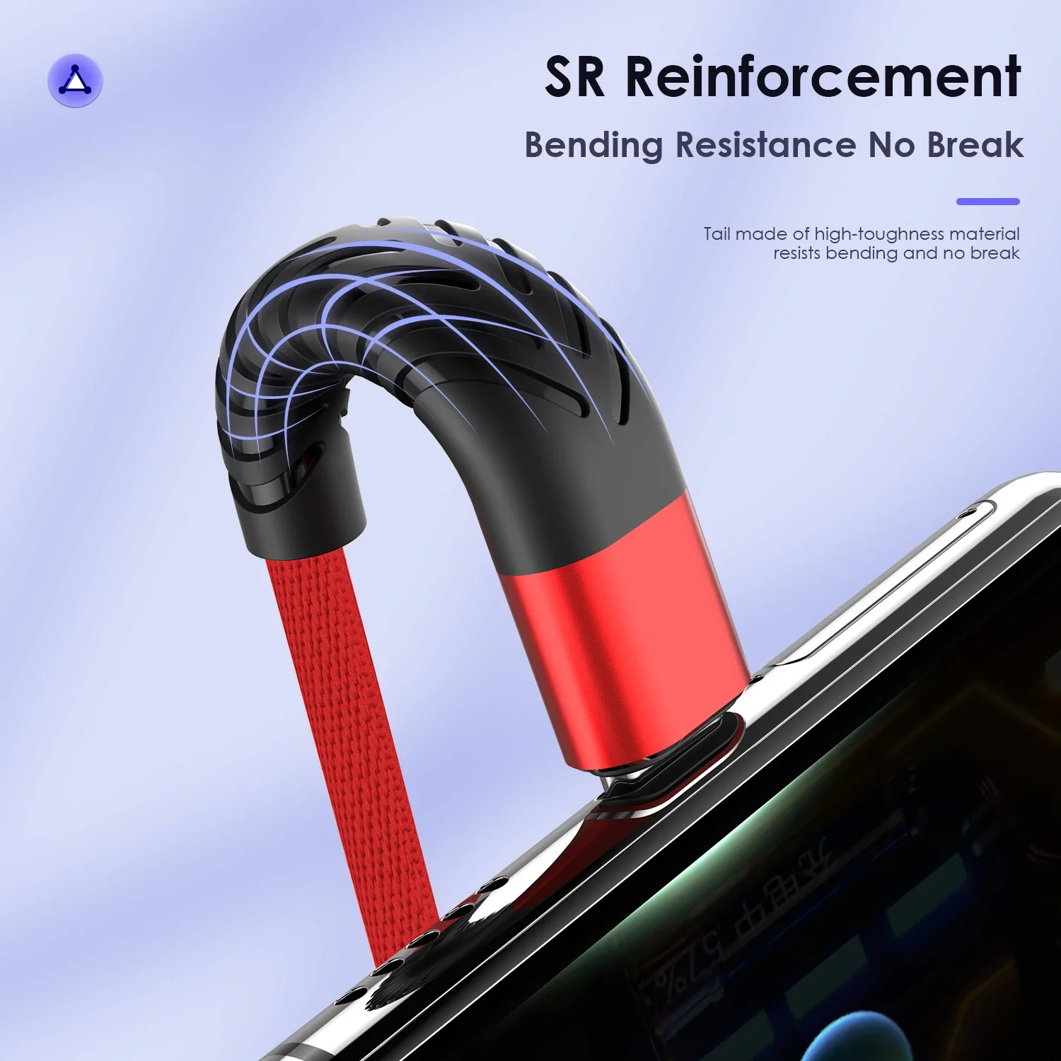 100W USB To Type C Quick Charge Data Cable 7A USB-C Fast Charging Cord For Huawei Honor Xiaomi Oneplus Mobile Phone Charger Wire
