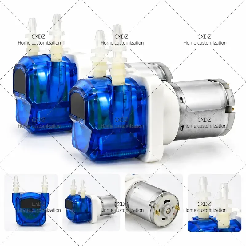 Small Peristaltic Pump Constant Flow Micro Motor Metering Laboratory Water Self-priming Quantitative Pump