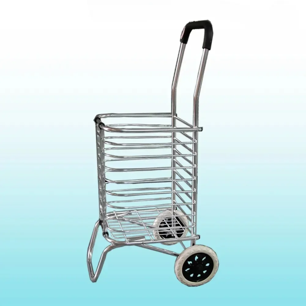 

A Grocery Small Trolley Supermarket Portable Shopping Trolley Lightweight Folding Climbing Stairs Labor-Saving Trolley Handcart